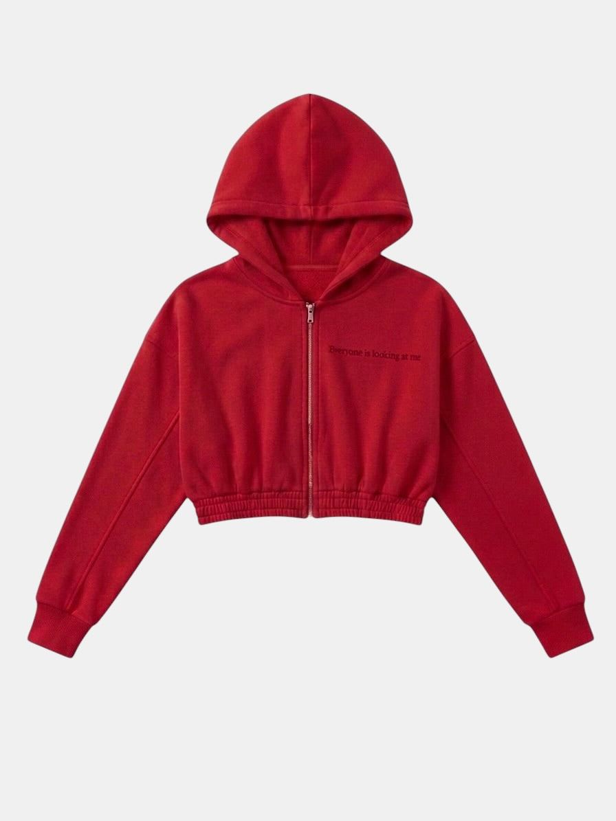 Eilm signature crop hoodie