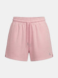 heavy terry overfit short pants (pink)