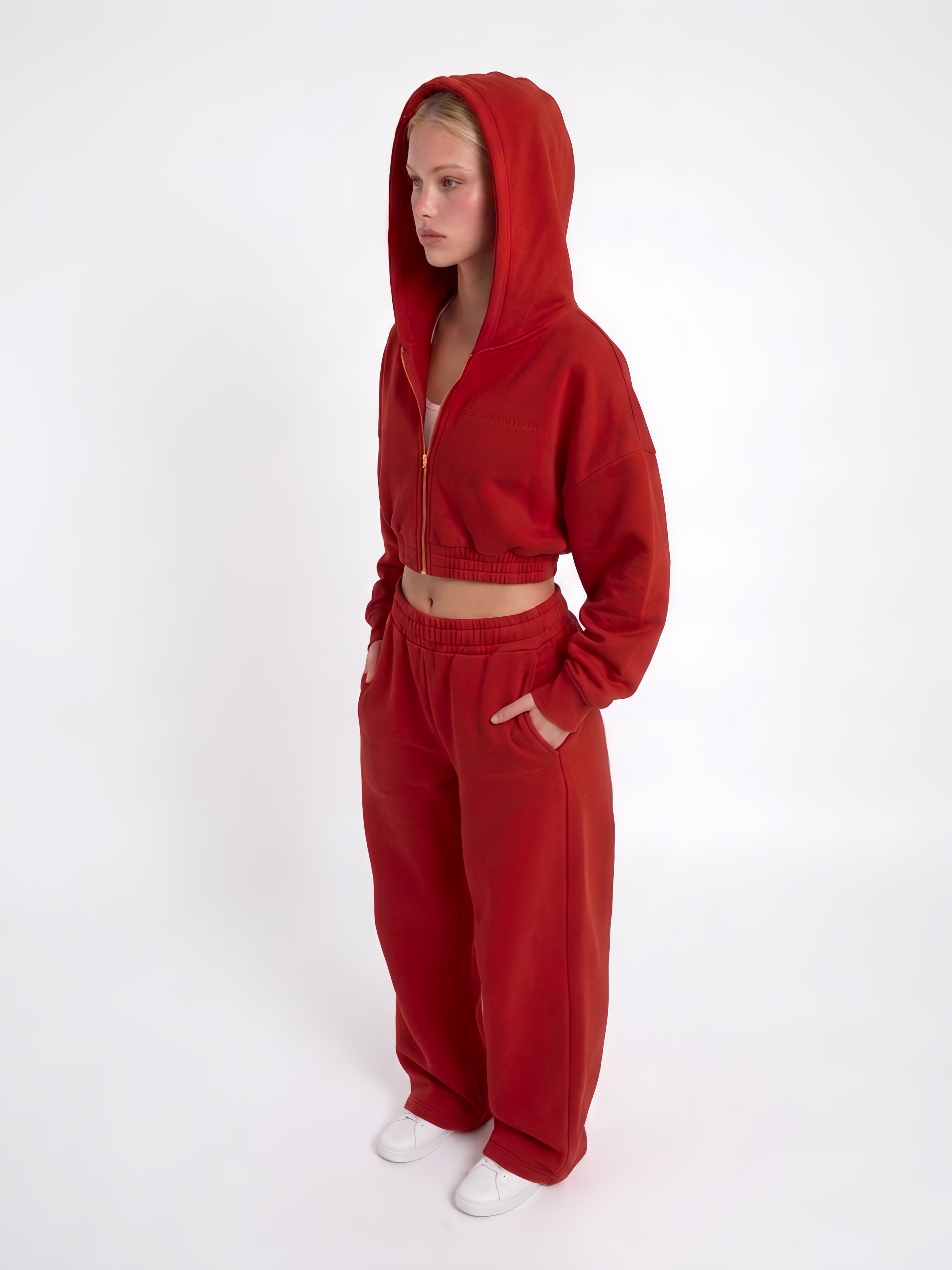 Eilm signature crop hoodie