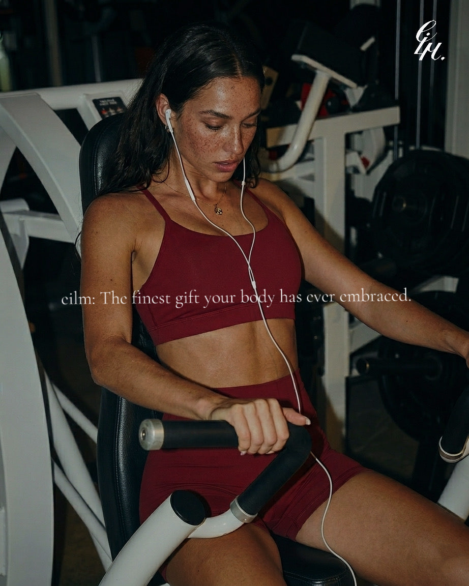 Cross X bra set up_red