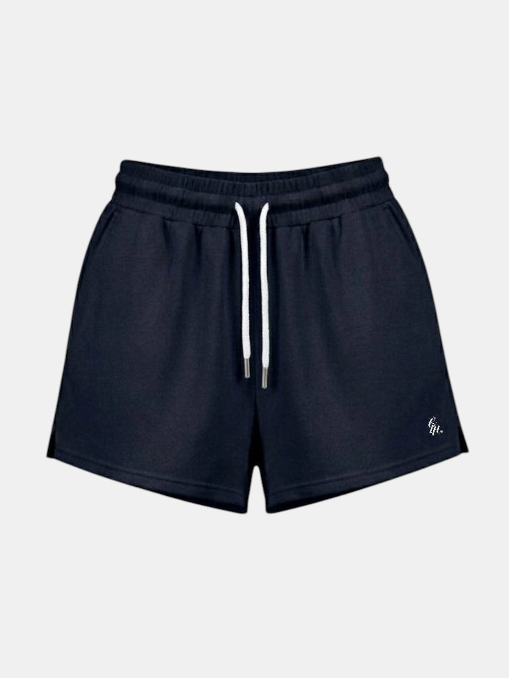 heavy terry overfit short pants (Navy)