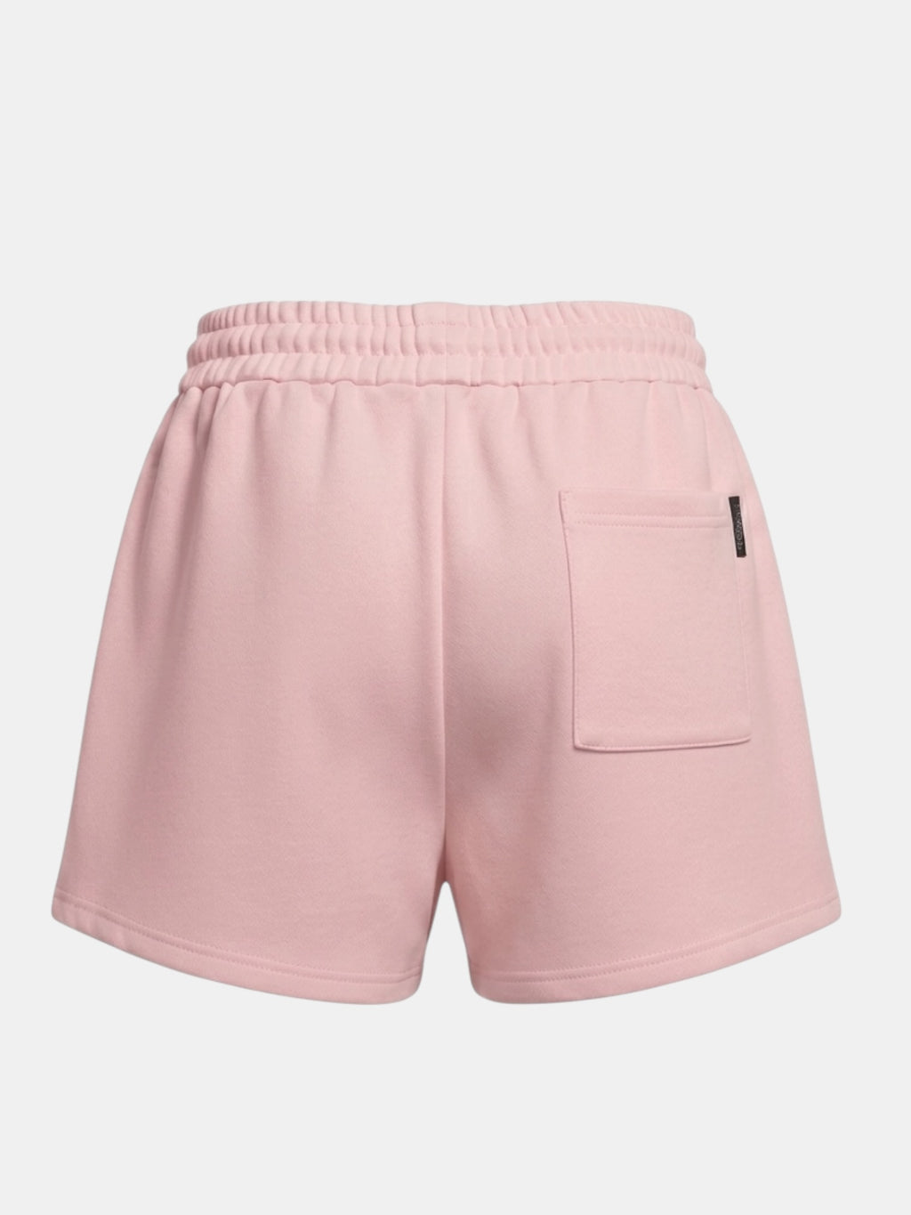 heavy terry overfit short pants (pink)