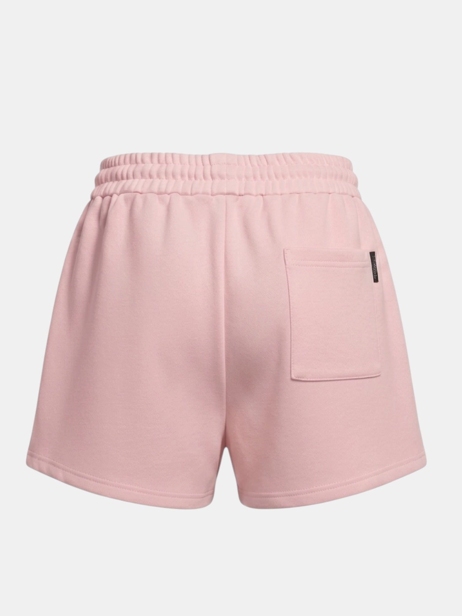 heavy terry overfit short pants (pink)
