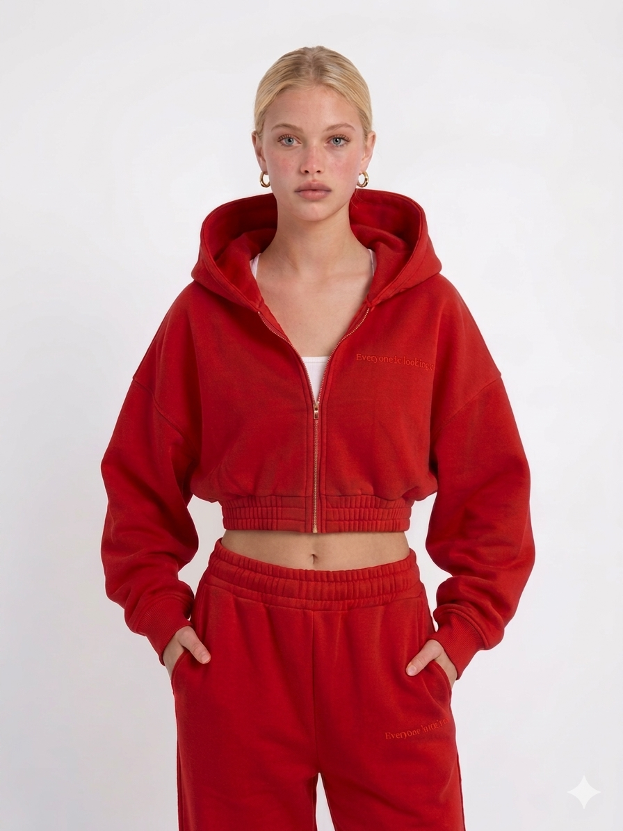 Eilm signature overfit jogger pants_Red