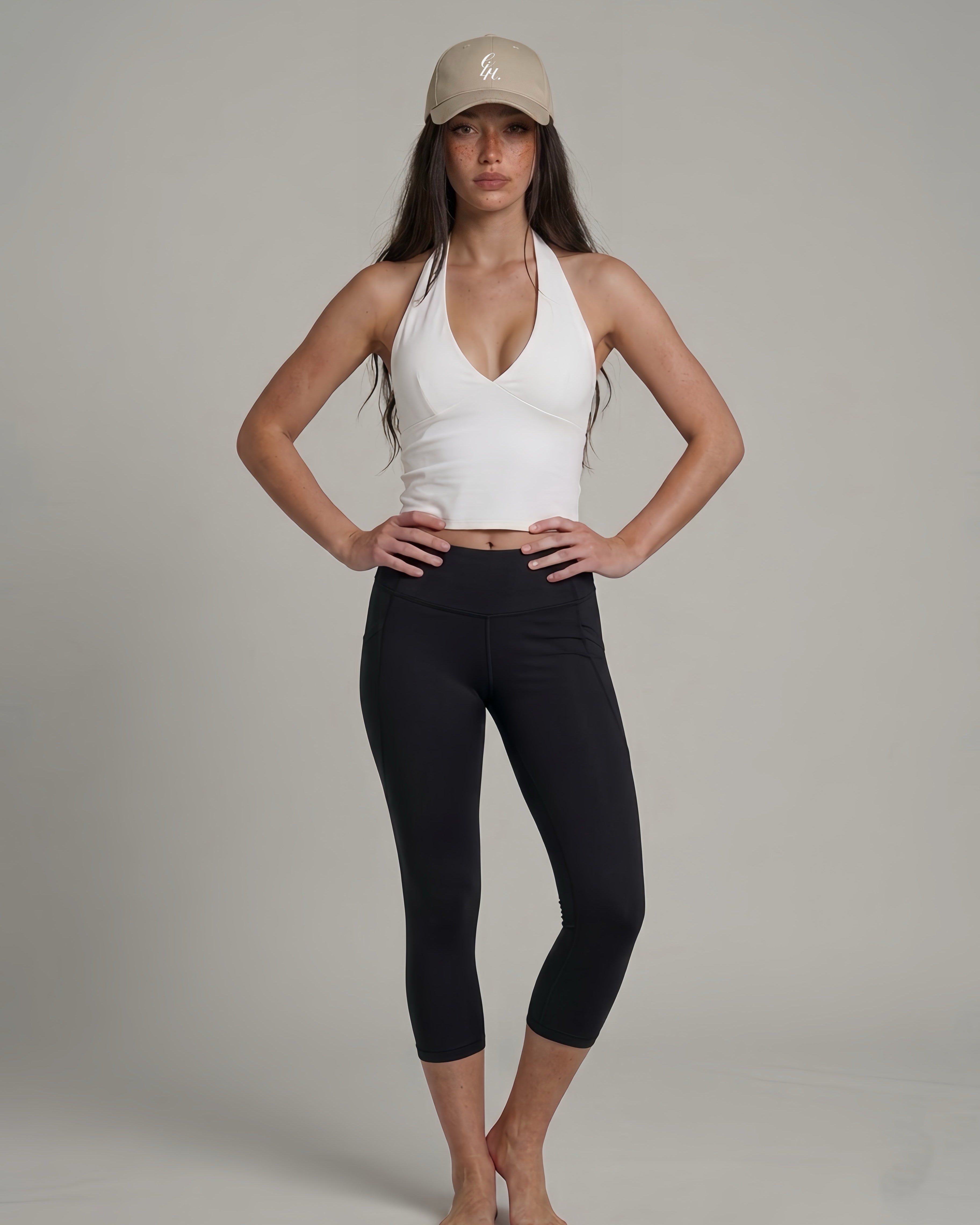 Eilm Signature No-Front-Seam Capri Leggings