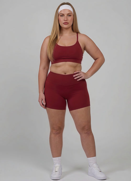 Cross X bra set up_red