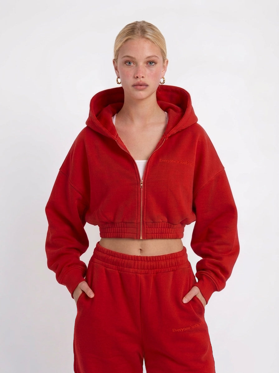 Eilm signature crop hoodie